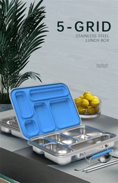 Metalen modevoedselcontainer